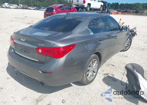 2016 Infiniti Q50 3.0T Premium из США, поврежденный, VIN JN1EV7AR3GM344019